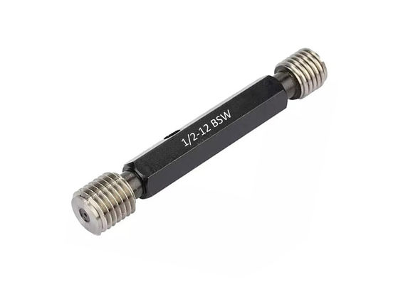 BSW Thread Plug Gauge Made from Hardened Tool Steel for Excellent Durability and Wear Resistance