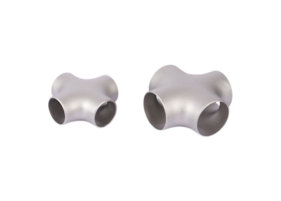 OEM Butt Welding Pipe Fitting Titanium Equal Cross DN15-DN1200 for Connections