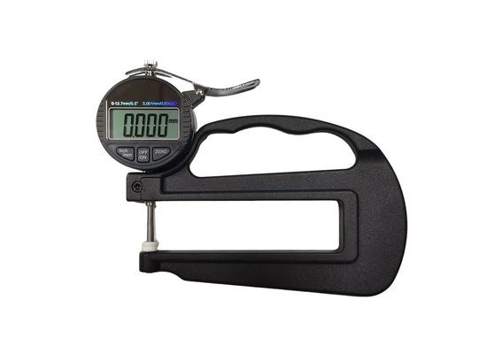 0-12.7mm/0-0.5″ Digital Thickness Gauge with 120mm Measuring Depth and Optional Ceramic Measuring Face