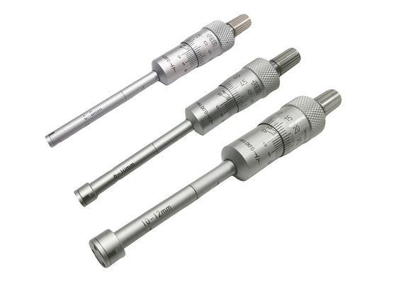 Three Point Internal Micrometer Set Includes Calibration Ring & Accessories