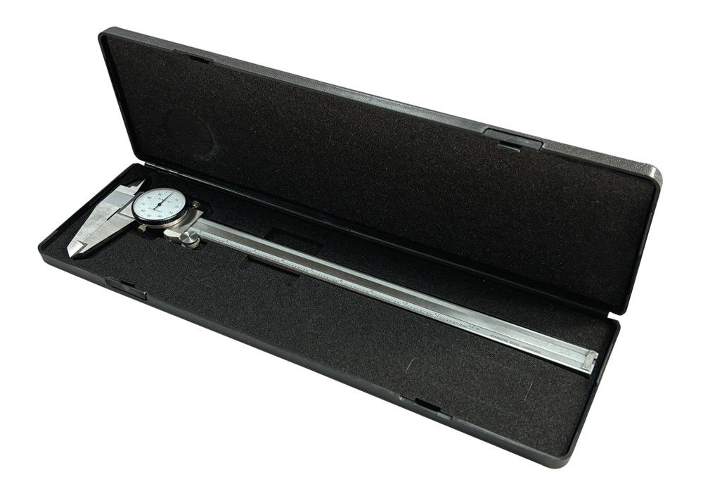 0-12'' Dial Calipers With Shockproof Design For Accurate Measurement Of Different Shapes And Sizes