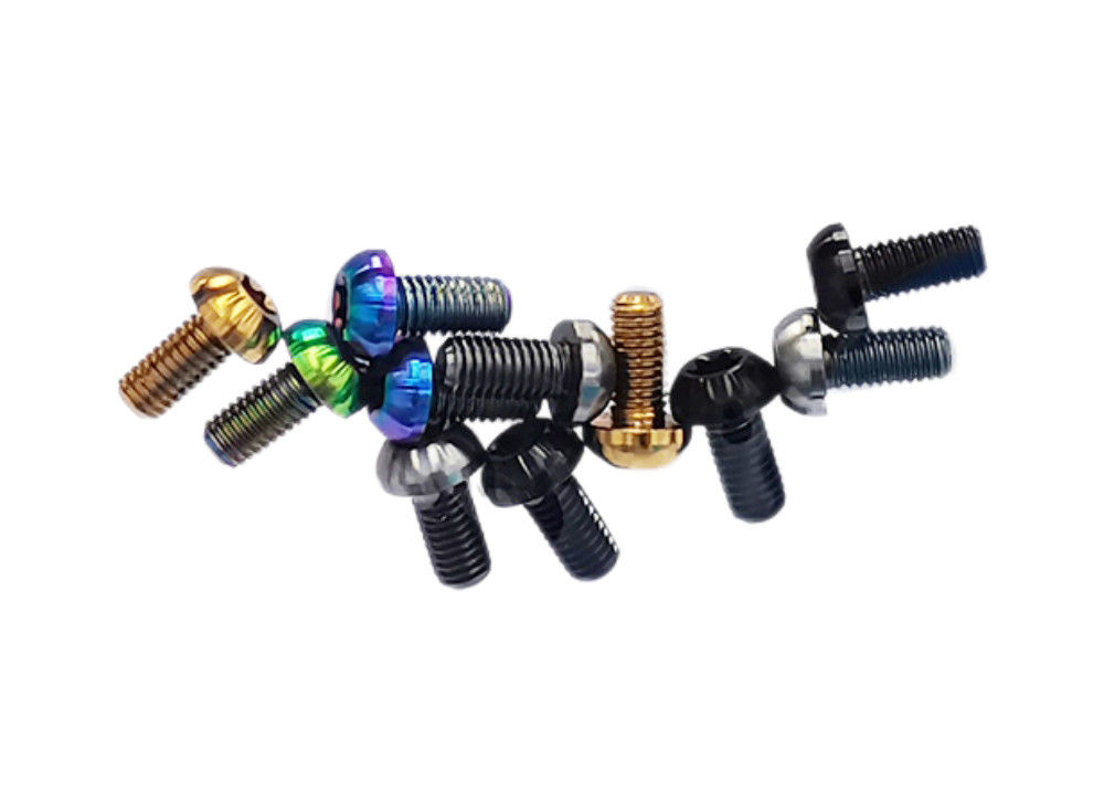 Titanium Disc Brake Screw With Round Hex Head