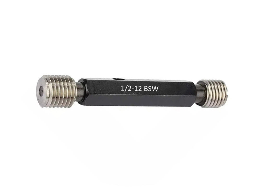 BSW Thread Plug Gauge Made from Hardened Tool Steel for Excellent Durability and Wear Resistance