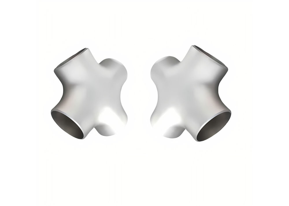 OEM Butt Welding Pipe Fitting Titanium Equal Cross DN15-DN1200 for Connections