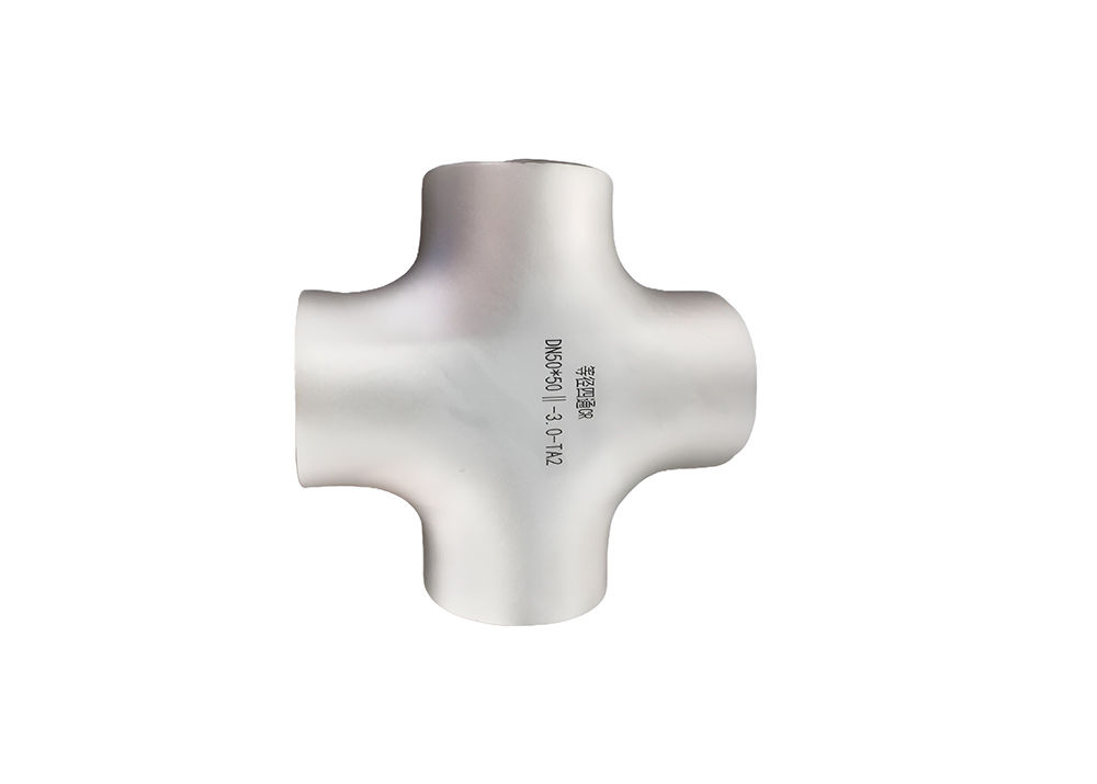 ASTM B16.9 Butt Welding Pipe Fittings Titanium Cross