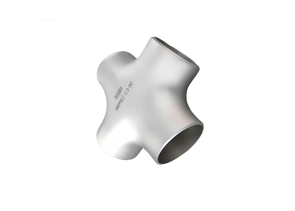 ASTM B16.9 Grade 2 Seamless Titanium Cross For Industrial Use
