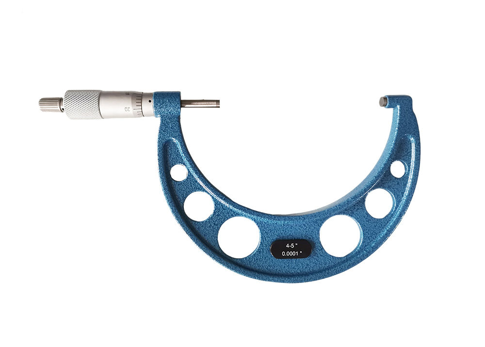 Durable and Accurate 4-5" Inch Analog Outside Micrometer for Outside Measurements Engineering Tools
