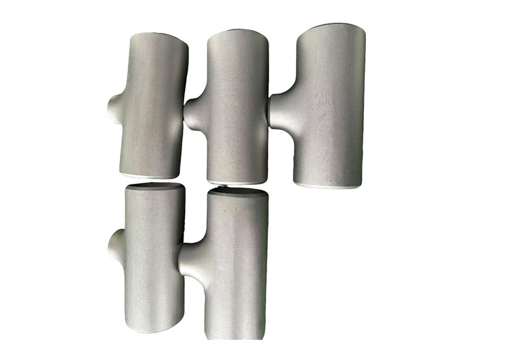 Custom Size High Pressure Titanium Fitting Reducing Tee