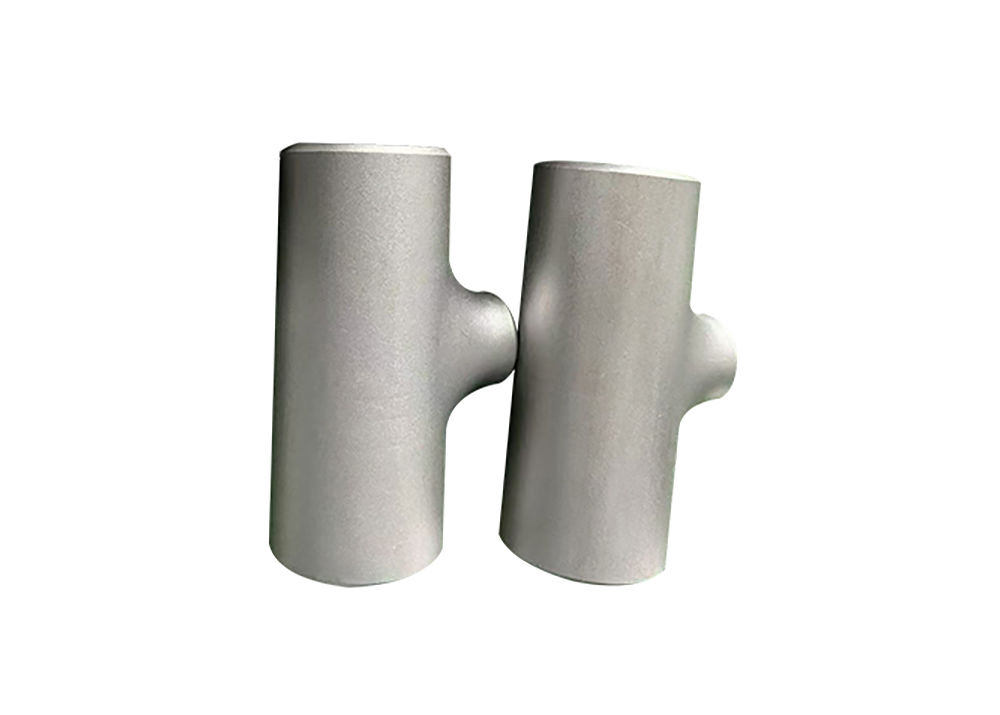 High-Quality Butt Welded Titanium Tube Reducing Tee for Industrial Use