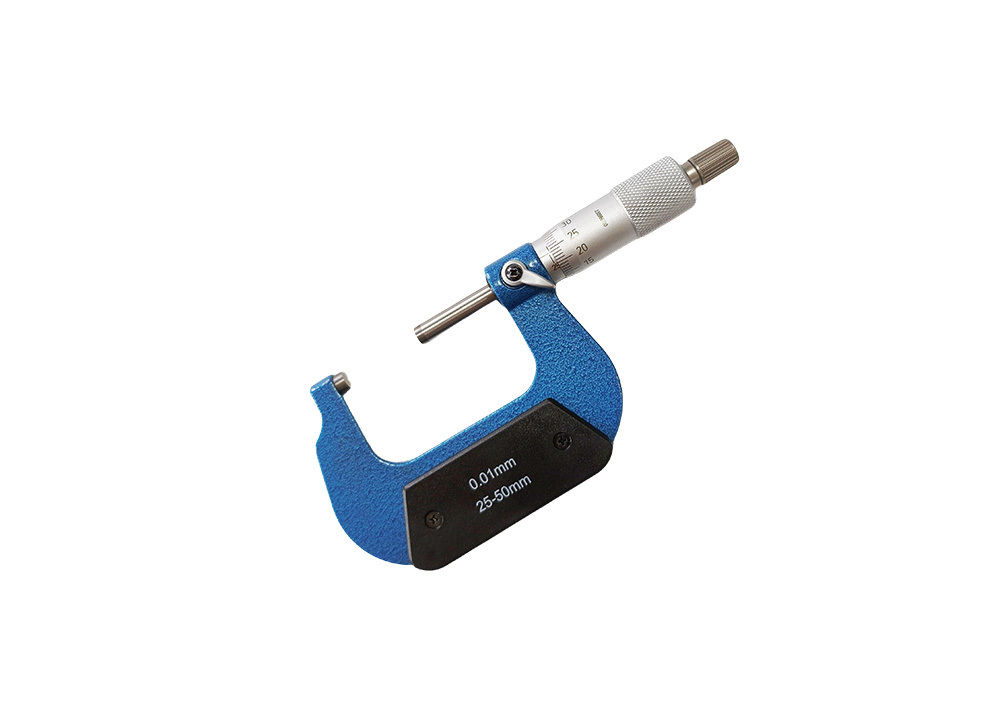 25-50mmx0.01mm Mechanical High Accuracy Outside Micrometer for Quick Measurement