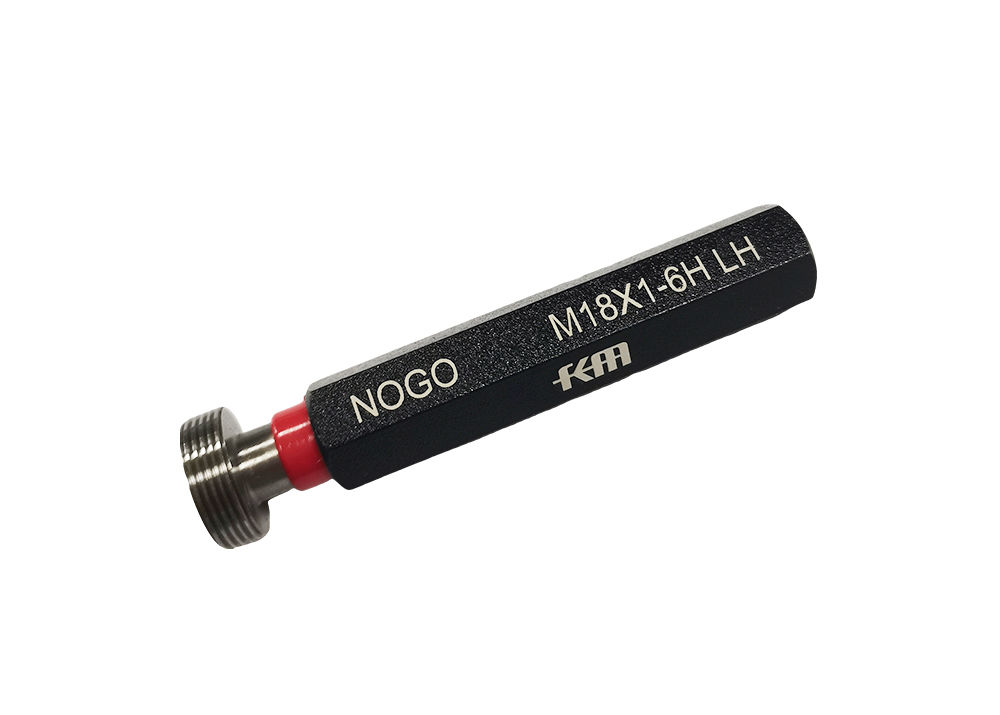 Inspection Tool M18X1-6H High Precision Metric Thread Plug Gauge with NOGO Type