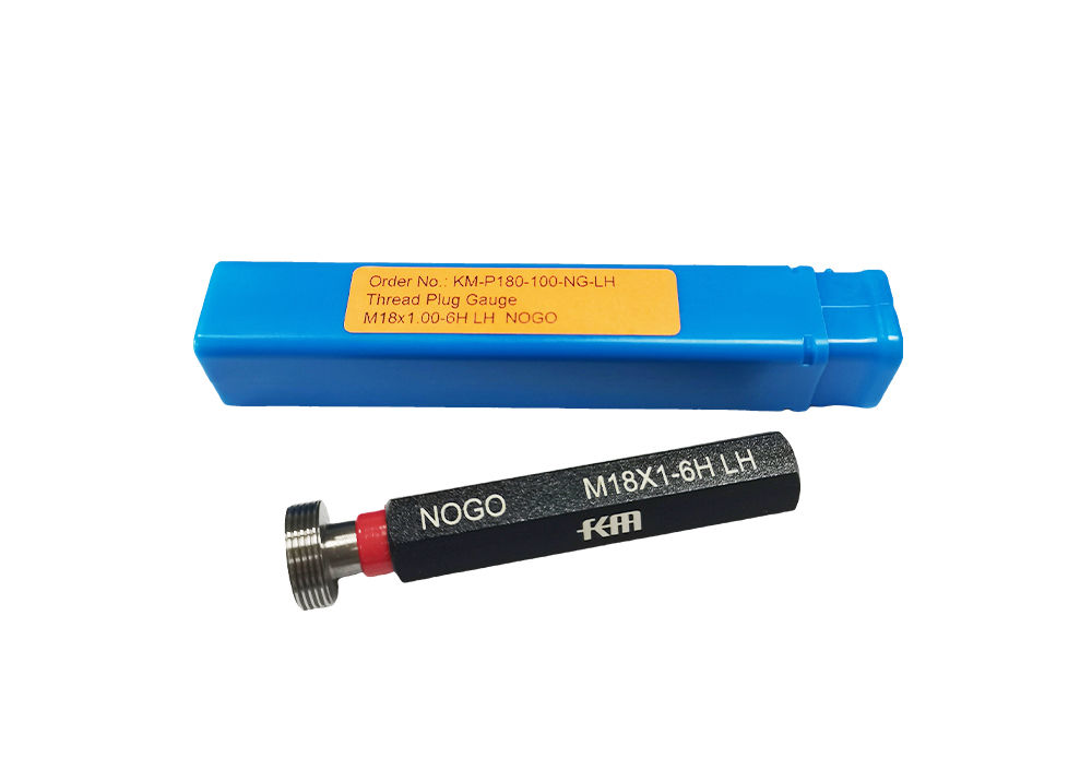Inspection Tool M18X1-6H High Precision Metric Thread Plug Gauge with NOGO Type