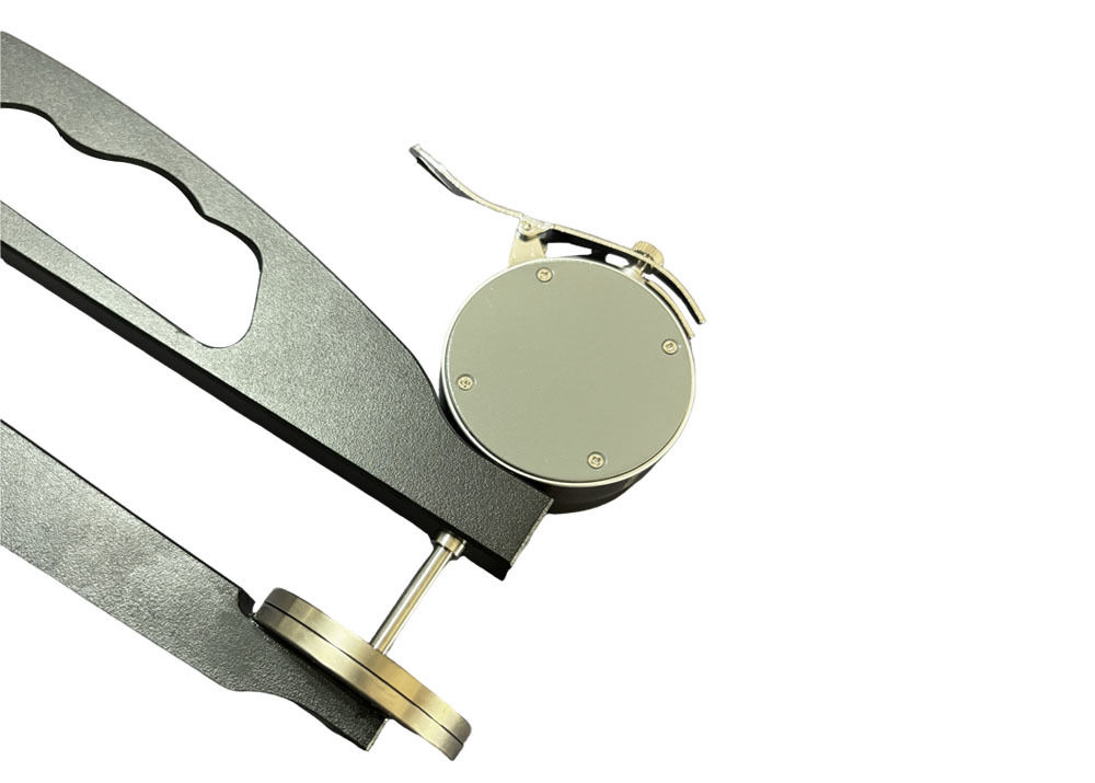 Optional Ceramic Measuring Face Measuring Depth 400mm Throat Digital Thickness Gauge with LCD Display