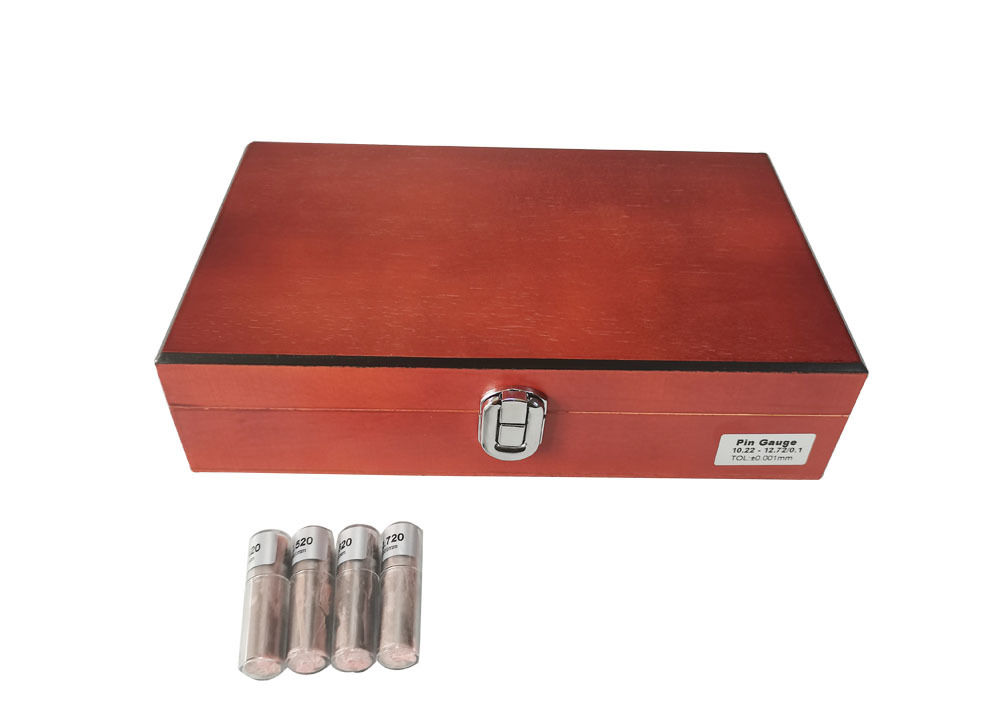 Precision Steel Pin Gauge Set for Inspection Hole Diameter and Groove Width