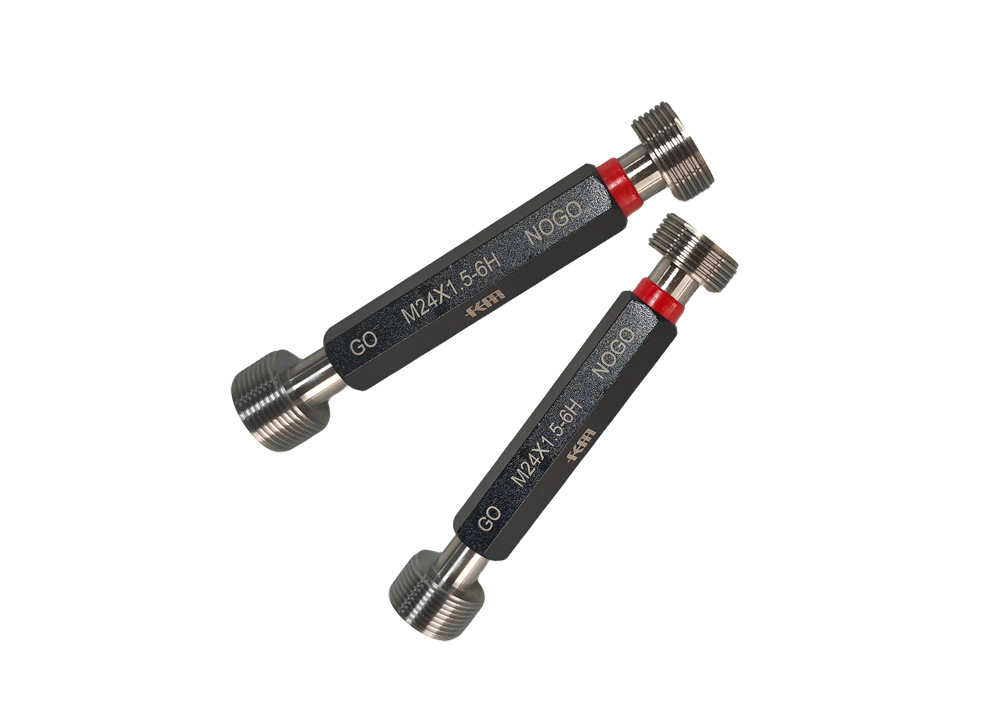 Highly Precise M24X1.5-6H Metric Thread Plug Gauge for Accurate Thread Checking