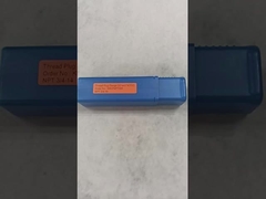 3/4-14 NPT Medidores de hilo de tubería cónica para especificaciones de hilo de tubería Mecanizado de hilo