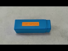 Calibrador de tapón de rosca cónica de tubería BSPT de 1