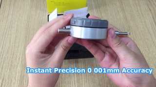 IP65 impermeable 0-12,7 mm/0-0,5" indicador de esfera digital con lengüeta trasera medición de longitud industrial también