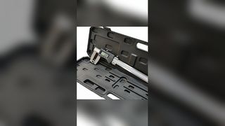 Calibrador de ranura externa digital de 0-150 mm/0-6'' con punto de contacto cilíndrico para diámetro exterior Gr