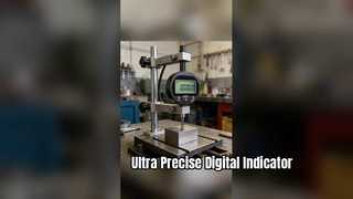 Indicador digital electrónico de alta precisión 0-12,7 mm/0-0,5" con grado de protección IP65 con Reso de 0,0005"