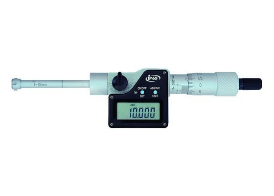 Micrómetro de identificación digital de 3 puntos de 8-10 mm para diámetro interno IP65