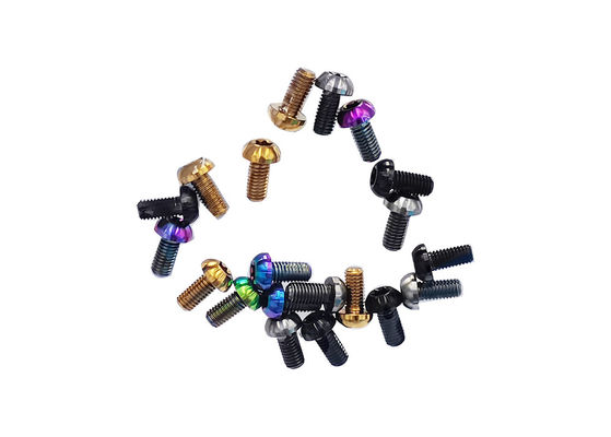 Tornillos de fijación de titanio para rotor de freno de disco de motocicleta, tornillo de fijación de freno de bicicleta