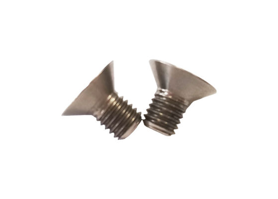 Tornillos de cabeza avellanada de titanio personalizados para atornillado de máquinas CNC M1.6-M10