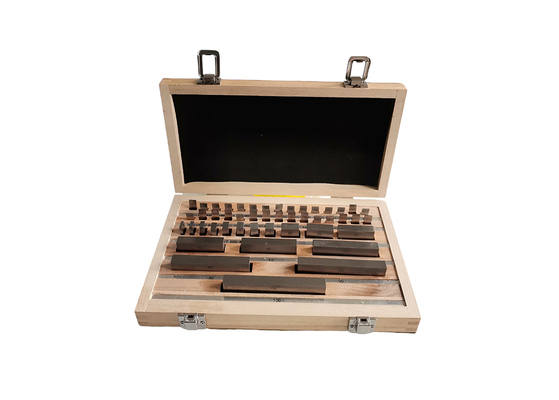Nuevo tipo de bloques de acero de medición métrica rectangular de 47pcs con grado 1 para normas de verificación de precisión