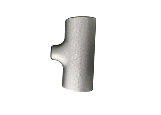 Saldado Tee Reducer Conexión de tubería de codo Partes mecanizadas Accesorios de tuberías de titanio Titanio Reducing Tee Para escape Gr1 Gr2