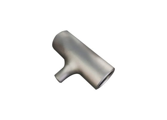 Tee reductora de tubo de titanio soldada a tope de alta calidad ASTM B 16.9 Gr2 DN40×DN40×3mm para uso industrial
